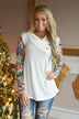 In Bloom Top ~ White