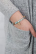 Sea Glass Single Beaded Bracelet