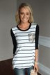 Just Cruising Top ~ Ivory