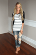 Just Cruising Top ~ Ivory