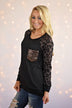 Leopard Bling Top ~ Coffee