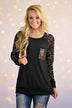 Leopard Bling Top ~ Coffee