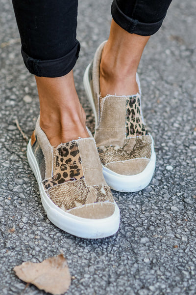 Blowfish Maddox Slip On Sneakers- Natural – The Pulse Boutique