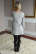 LOVE Tunic Top ~ Heather Grey