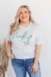 Always "Lucky" Graphic Tee- Grey