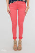 Celebrity Pink Skinny Jeans- Lipstick