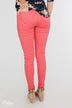 Celebrity Pink Skinny Jeans- Lipstick