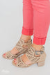 Very G Abby Block Heels- Cream