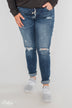 C'est Toi Distressed Skinny Jeans- Cecilia Wash