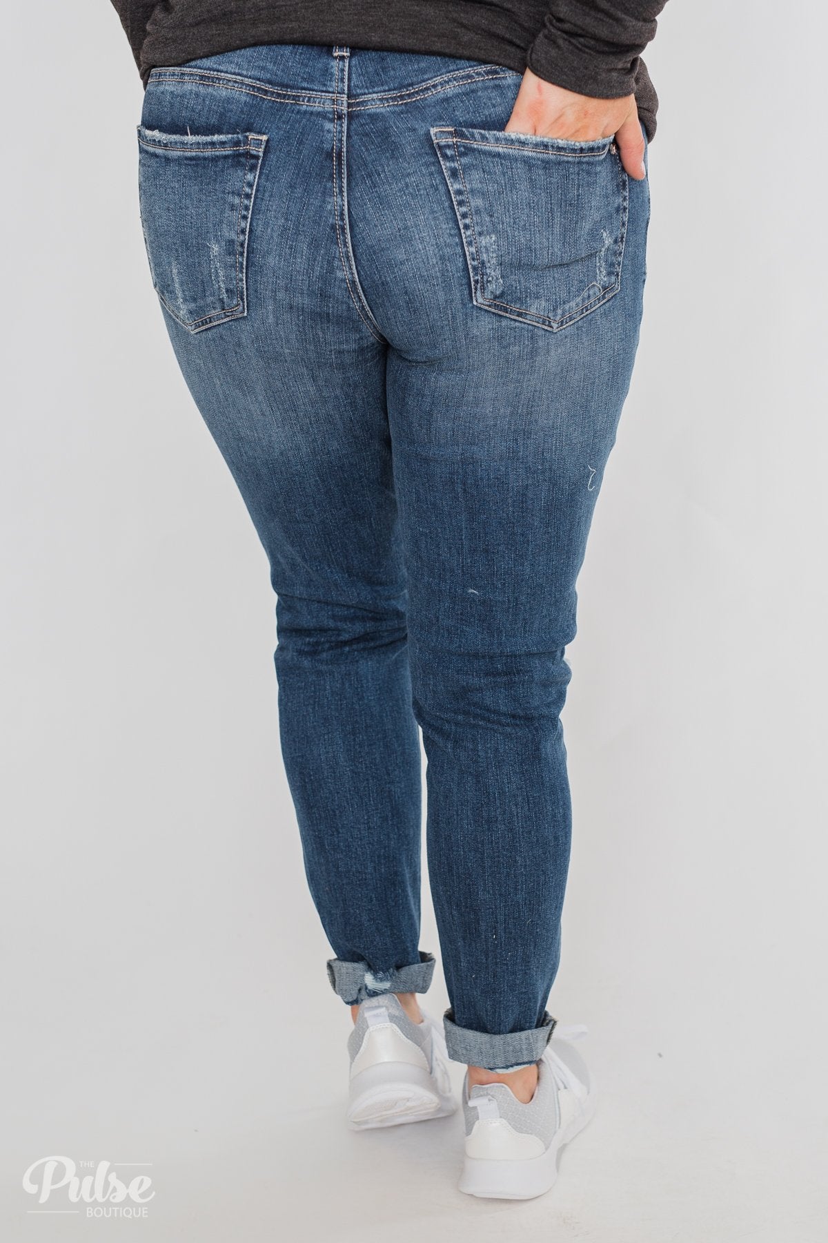 C'est Toi Distressed Skinny Jeans- Cecilia Wash