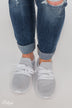 Not Rated DIDI Sneakers- White & Grey