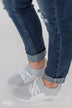 Not Rated DIDI Sneakers- White & Grey