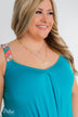Double Layer Circle Necklace- Gold