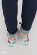 Blowfish Marley Sneakers- Off White Cactus Flower Print