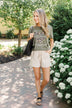"Free Spirit, Kind Heart, Brave Soul" Graphic Tee- Olive