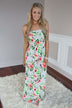 Neon Floral Maxi