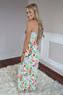 Neon Floral Maxi