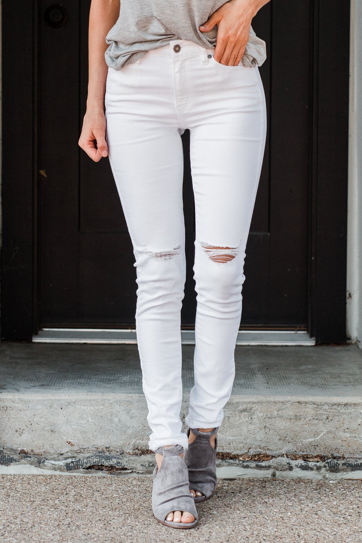 KanCan Skinny Jeans- Rene Wash – The Pulse Boutique
