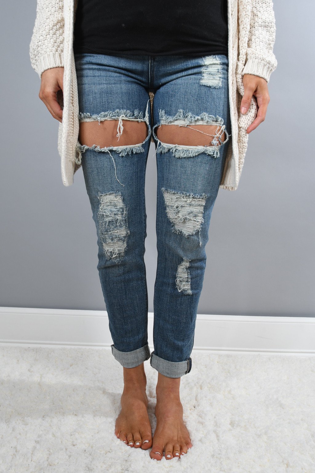 Ultra Distressed Jeans