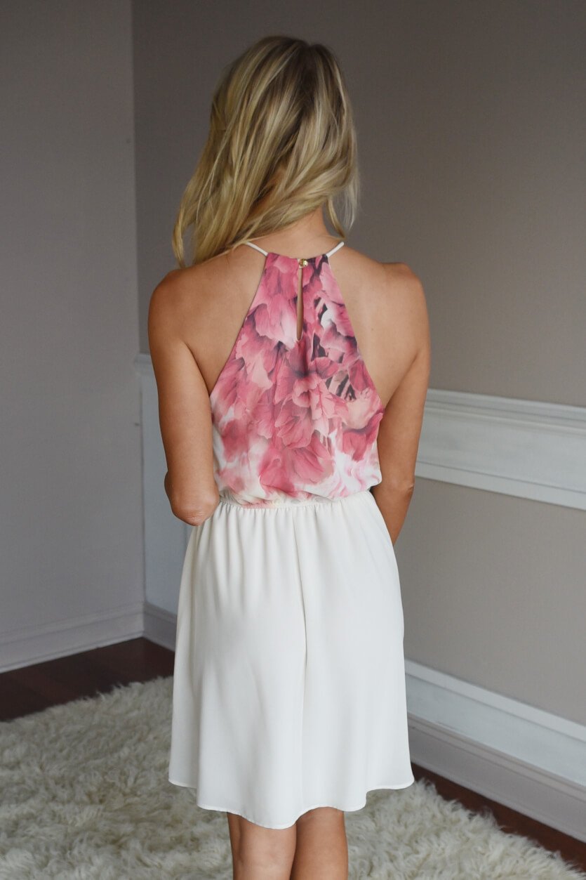Soft As Petals Dress