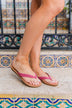 Soda Ella Sandals- Fuchsia