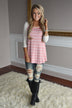 Pretty In Pink Striped Top