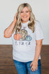 "It's Fall Y'all" Pumpkin Graphic Tee- White