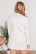 Time To Be Alive Drape Cardigan- Off White