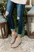 Sugar Trixy Booties- Gray