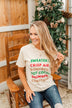"Sweaters, Crisp Air, Bonfires..." Graphic Tee- Beige