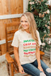 "Sweaters, Crisp Air, Bonfires..." Graphic Tee- Beige