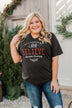 "Me & Grandpa We Believe" Graphic Tee- Charcoal