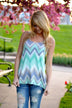 Sassy in Mint Tank Top