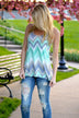 Sassy in Mint Tank Top