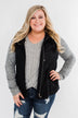 Lightweight Hooded Jacket- Black