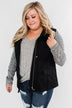 Lightweight Hooded Jacket- Black