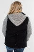 Lightweight Hooded Jacket- Black