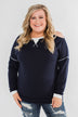 The Best Day Long Sleeve Top- Navy