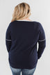 The Best Day Long Sleeve Top- Navy