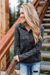 Pulse Exclusive Quarter Button Pullover- Charcoal