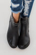 London Fog Piccadilly Rain Booties- Black