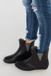 London Fog Piccadilly Rain Booties- Black