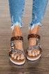 Jellypop Quests Sandals- Animal Multi Fabric