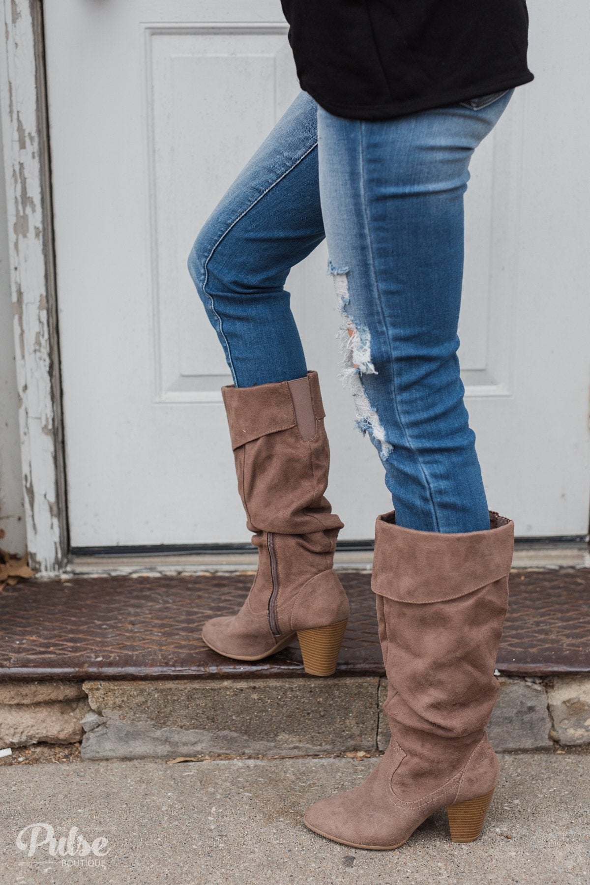 Rampage taupe boots Clearance