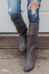 Not Rated Hermosa Boots- Charcoal