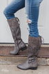 Not Rated Hermosa Boots- Charcoal