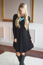 Simple Pleasures Dress ~ Black