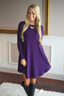 Simple Pleasures Dress ~ Purple