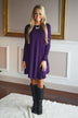 Simple Pleasures Dress ~ Purple