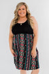 More Of You Aztec Dress- Black